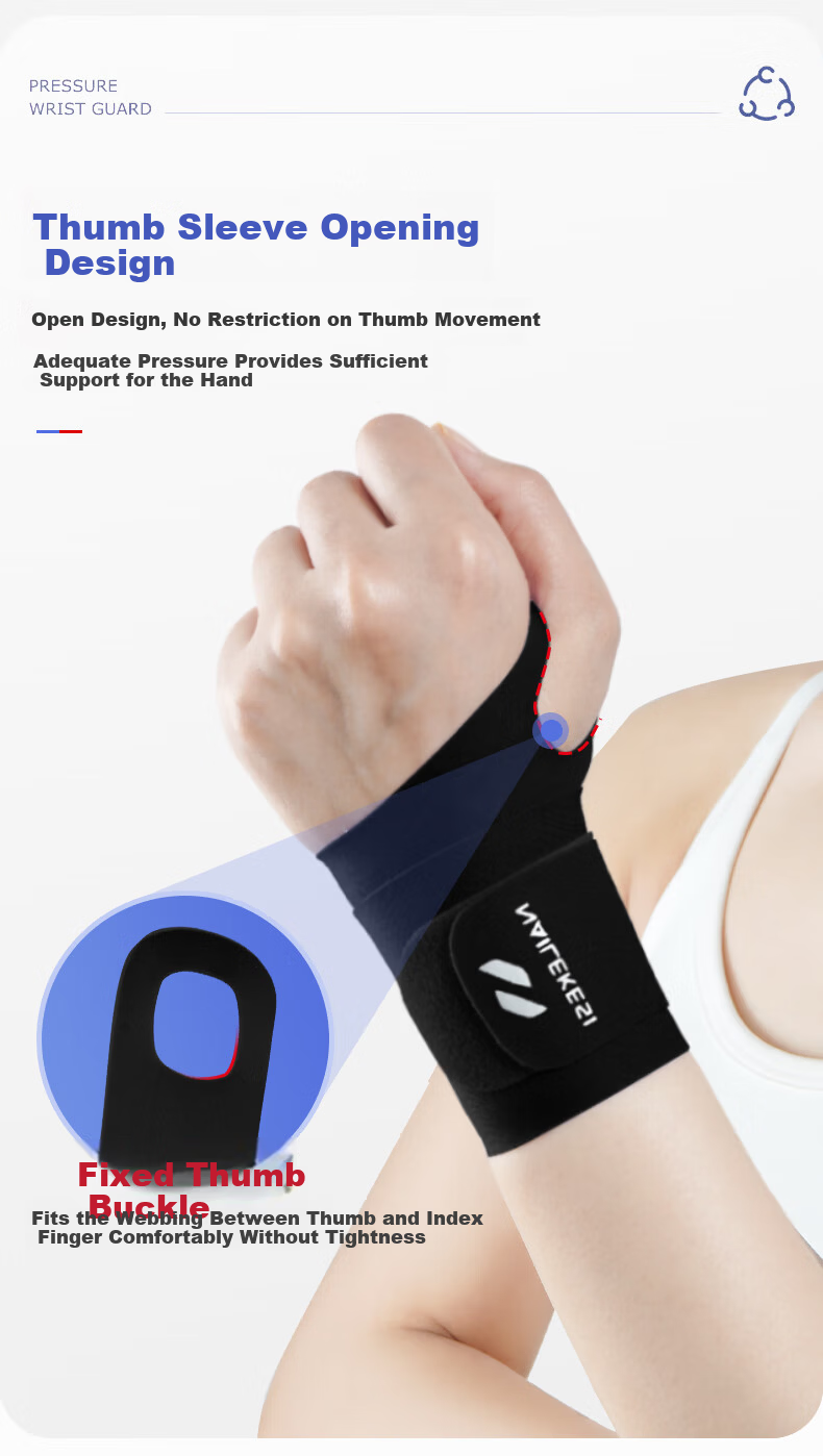 NAILEKESI N TFCC Tendonitis Wrist Brace Sprain Support Sports Badminton Gaming Medical Summer Wrist Guard 4