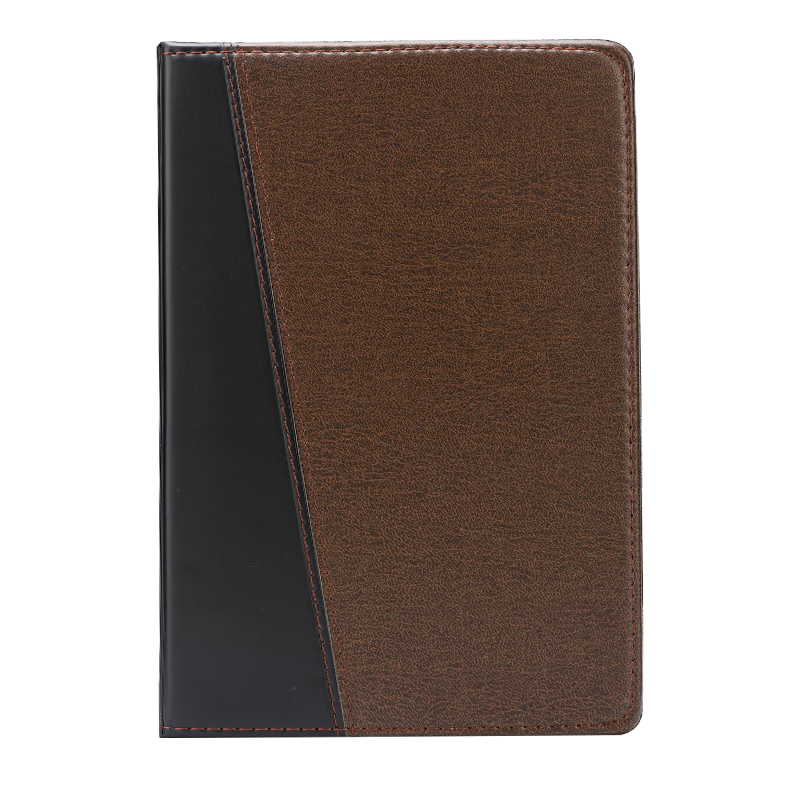 M&G Color-Block Soft Leather Cover Notebook, Meeting Office Supplies, Conference Record Book, Affordable Diary, Journal, Business 18K, 120 Sheets Per Book, APYD1K78