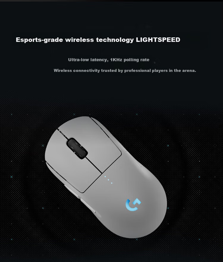 G GPW3 Wireless Gaming Mouse, Dog Poo King Third Generation Lightweight Design Gaming E-Sports Dual-Mode Mouse, GPW3 White E-Sports Gift Box 5