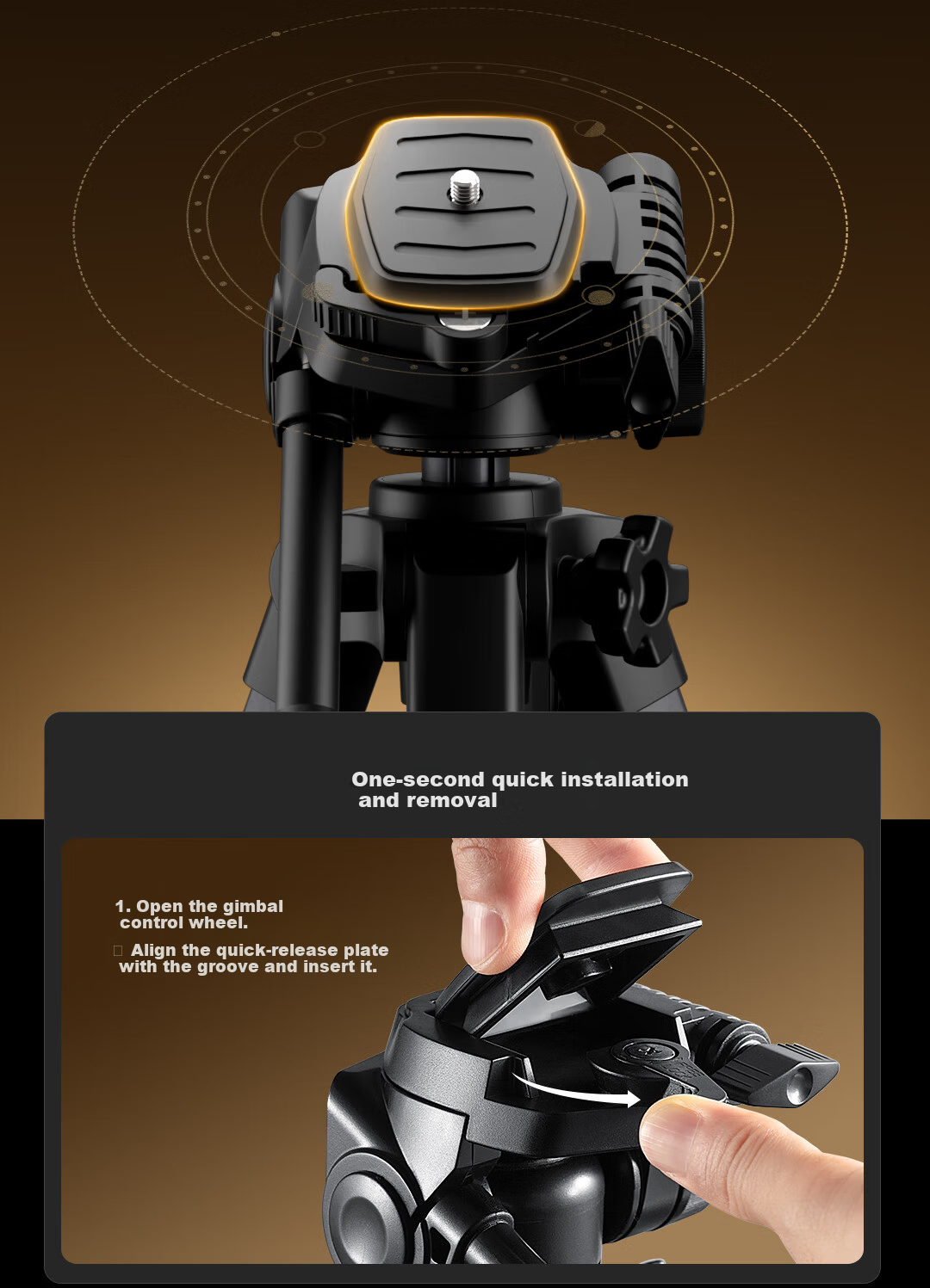 YUNTENG 860 Professional Tripod with Spiked Feet, Hydraulic Head for DSLR, Mirrorless Camera, Camcorder, Smartphone, Vlog Video Shooting, Live Streaming, Outdoor Travel Photography Stand 25