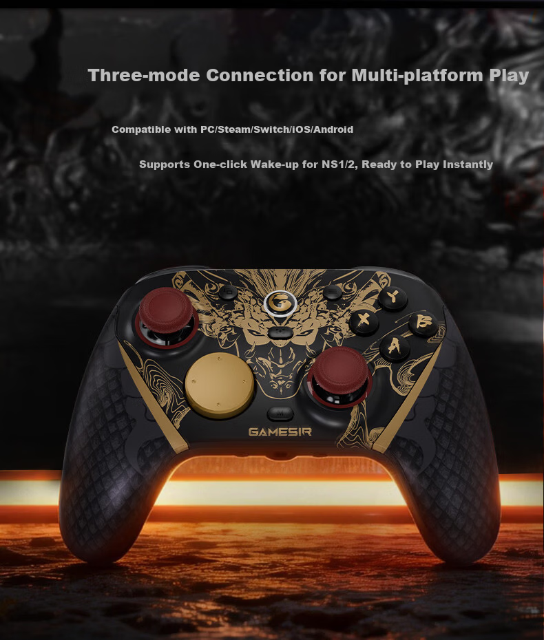 GAMESIR Tianwangxing Renwang 3 Co-Branded G7pro Game Controller, 8000Hz Polling Rate, 8K Wireless Switch 2 Bluetooth PC Steam Mobile Android Apex Horizo 10