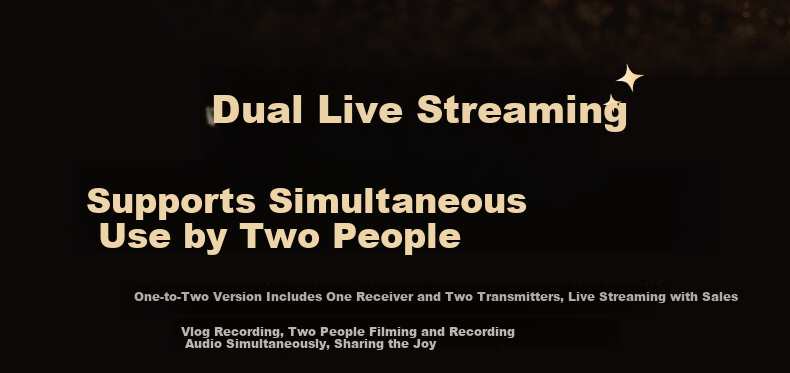 Zhiguozhe Wireless Lavalier Microphone Kit with Triple Noise Reduction and Four Modes for Live Streaming, Voice Recording, and Short Video, Dual Device Connection 31