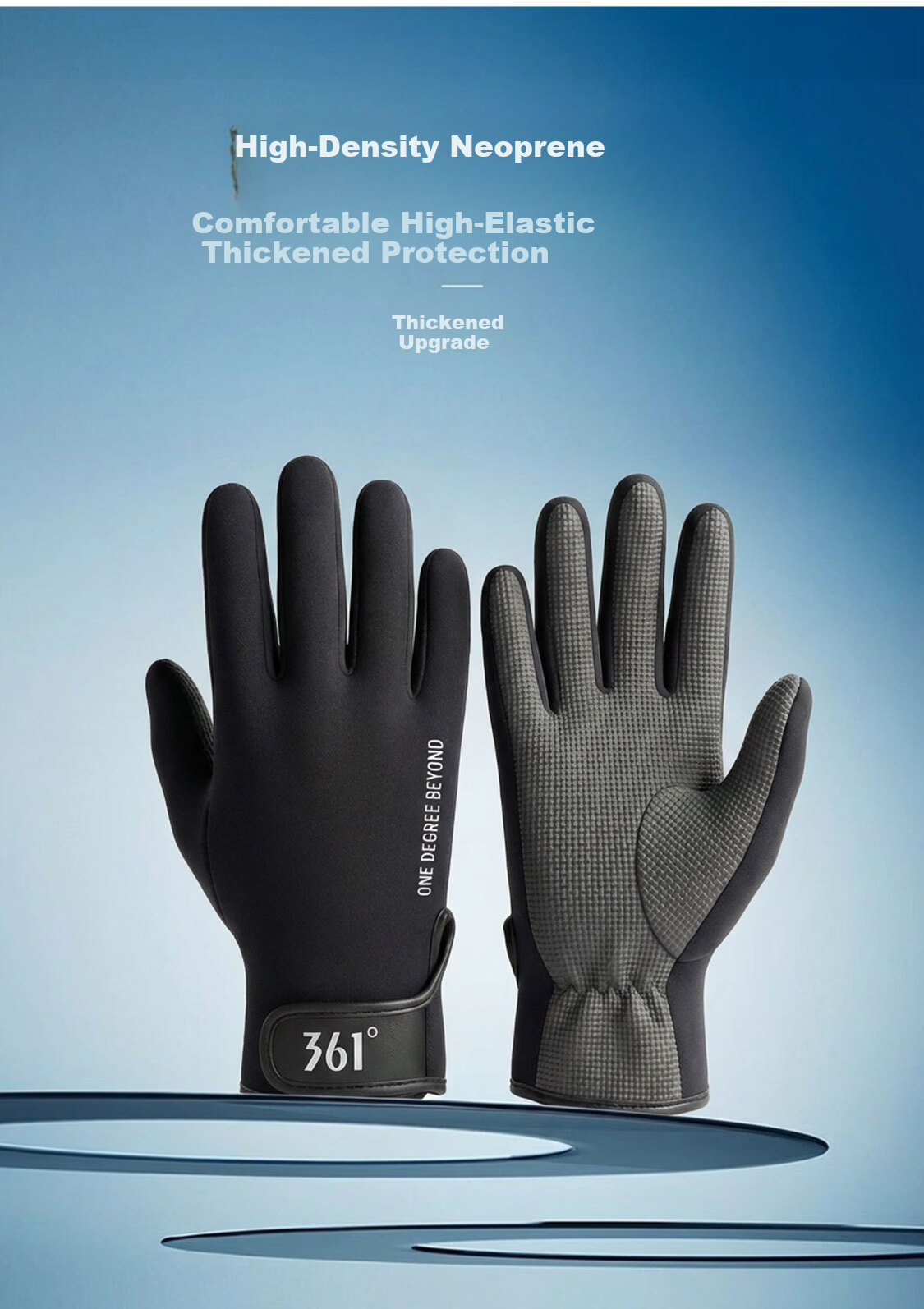 361° Swimming Diving Sun Protection Surfing Lightweight Gloves Wear-Resistant Scratch-Resistant Non-Slip Coral Protection Snorkeling Equipment Gloves 2