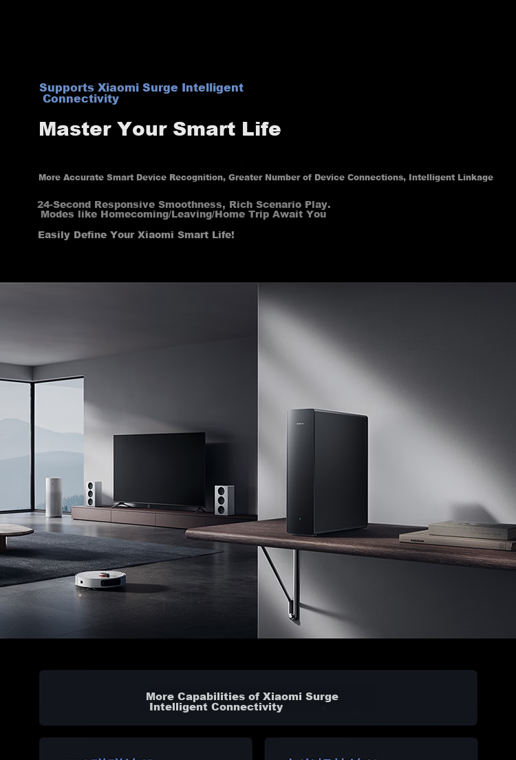MI Router BE7200Pro [Xiaomi Phone Internet Partner] WiFi7 Full 2.5GE Ports Smart Hub Gateway Flagship Chip Home Router 14
