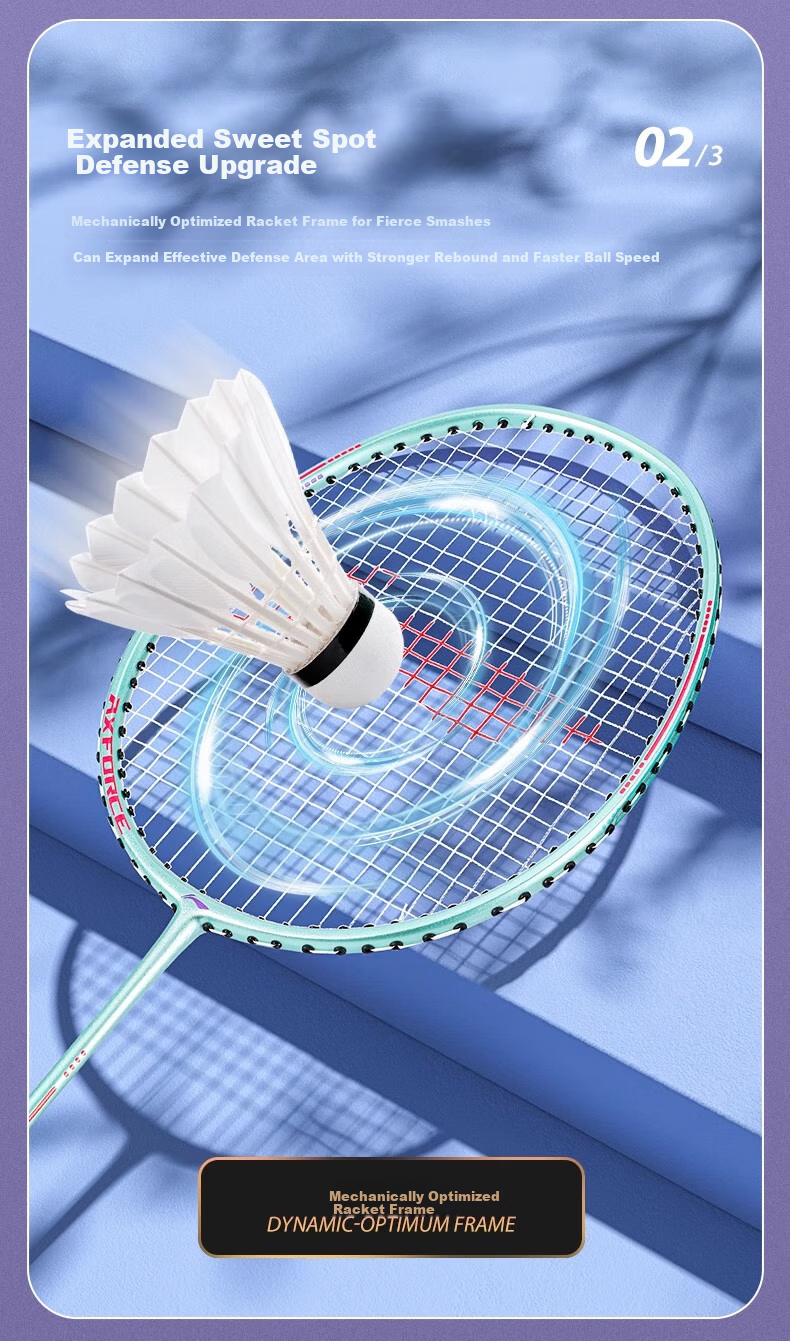 KASON Kaisheng Thunder 08 Series Badminton Racket Official Genuine Carbon Composite Durable 6