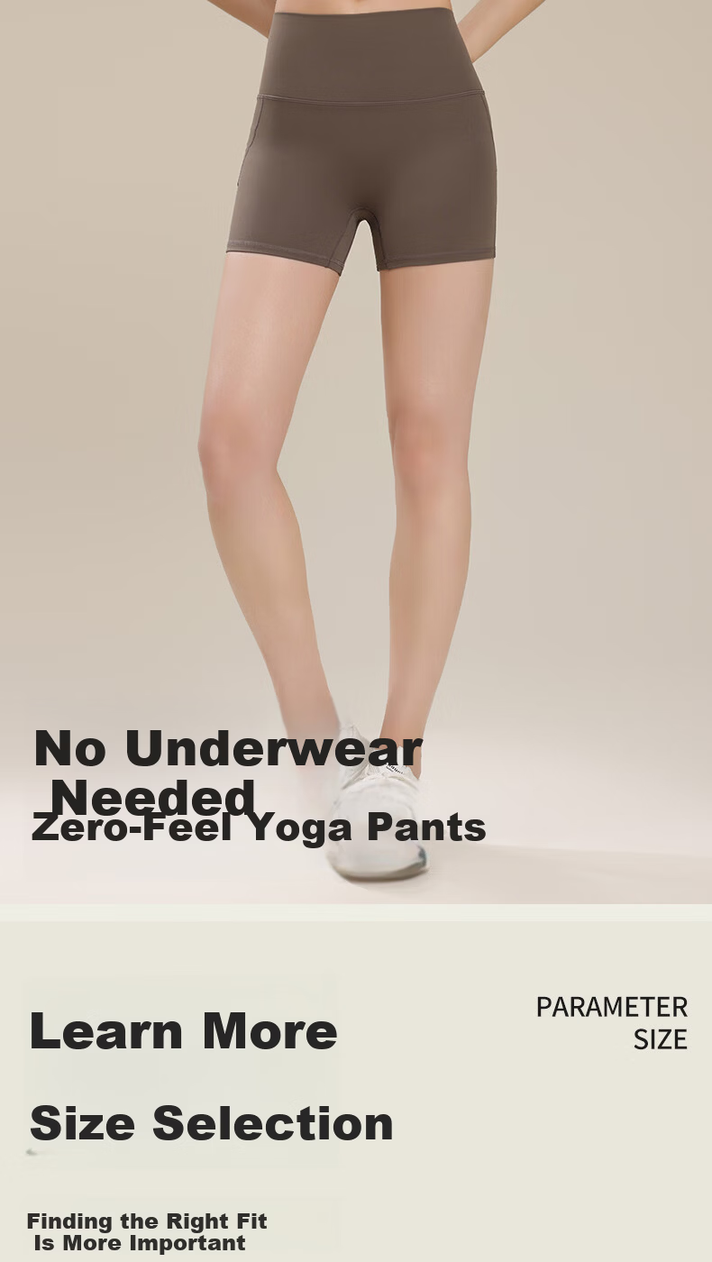 Free Style Women's 3/4 Yoga Pants Summer High-Waist Butt-Lifting Sports Shorts Pilates Training Running Fitness Cycling Pants 2