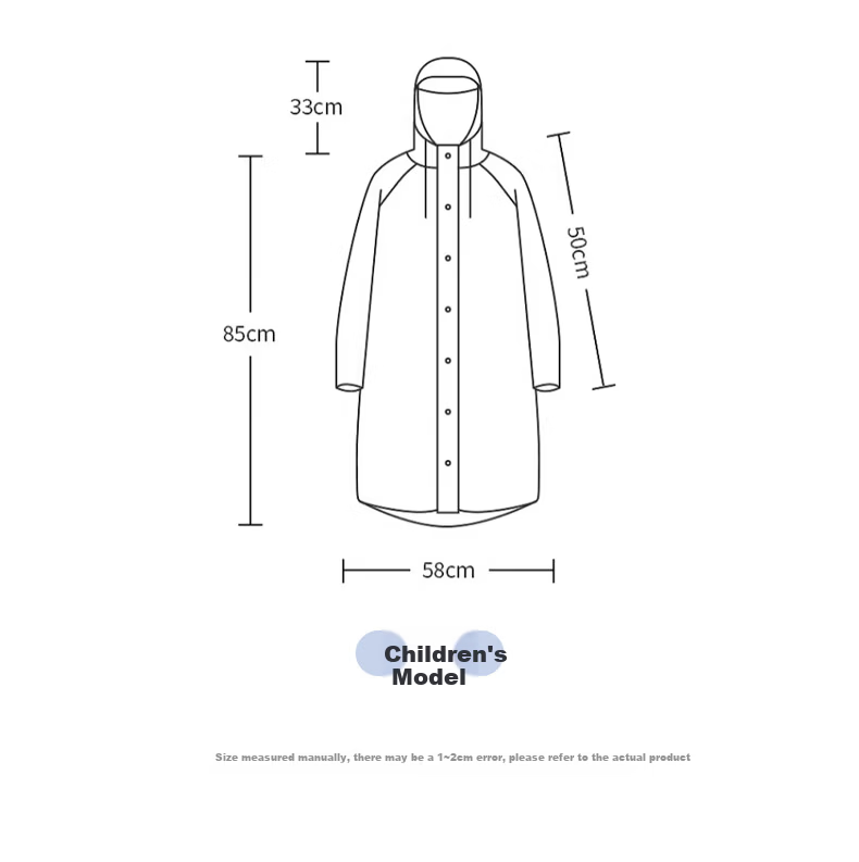 40,000 KM Disposable Raincoat Portable Outdoor Travel Mountaineering Adult Long Thickened Full-Body Waterproof Storm Rain Poncho 13