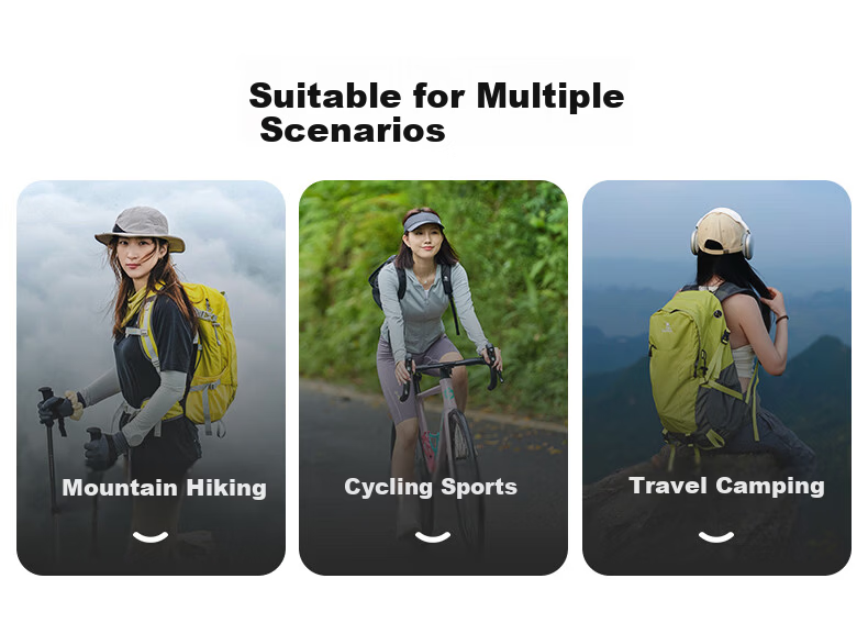 CAMEL Hiking Backpack, Outdoor Sports Rucksack, Lightweight Trekking And Climbing Bag, Cycling And Cross-Country Backpack 17