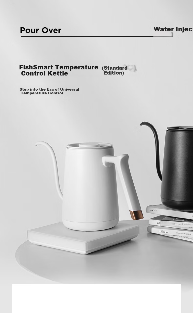 Tiamo Pour-Over Coffee Set Gift Box Temperature Control Kettle Coffee Scale Grinder Coffee Accessories Luxury Birthday Gift 12