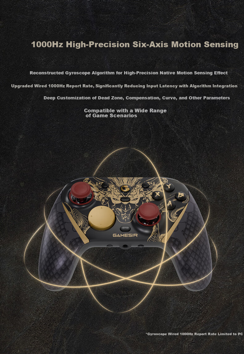GAMESIR Tianwangxing Renwang 3 Co-Branded G7pro Game Controller, 8000Hz Polling Rate, 8K Wireless Switch 2 Bluetooth PC Steam Mobile Android Apex Horizo 12