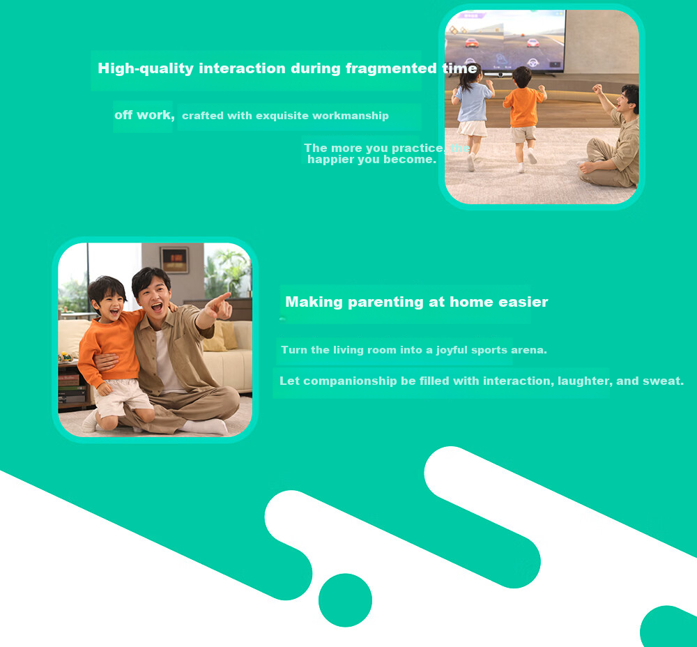Sports Universe 2nd Gen New AI Motion Sensing Fitness Console NS2 Home Family Exercise Motion Game Console TV Connected Parent-Child Edition 11