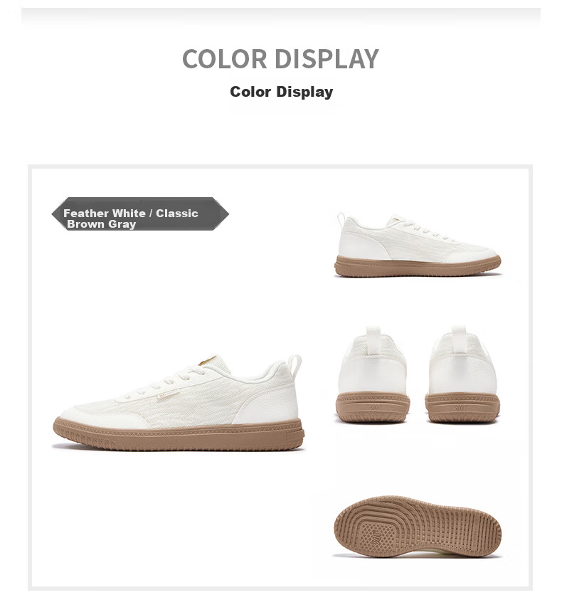 361° Men's Sports Sneakers Spring Summer Breathable White Casual Fashion Shoes 672626622-2 17