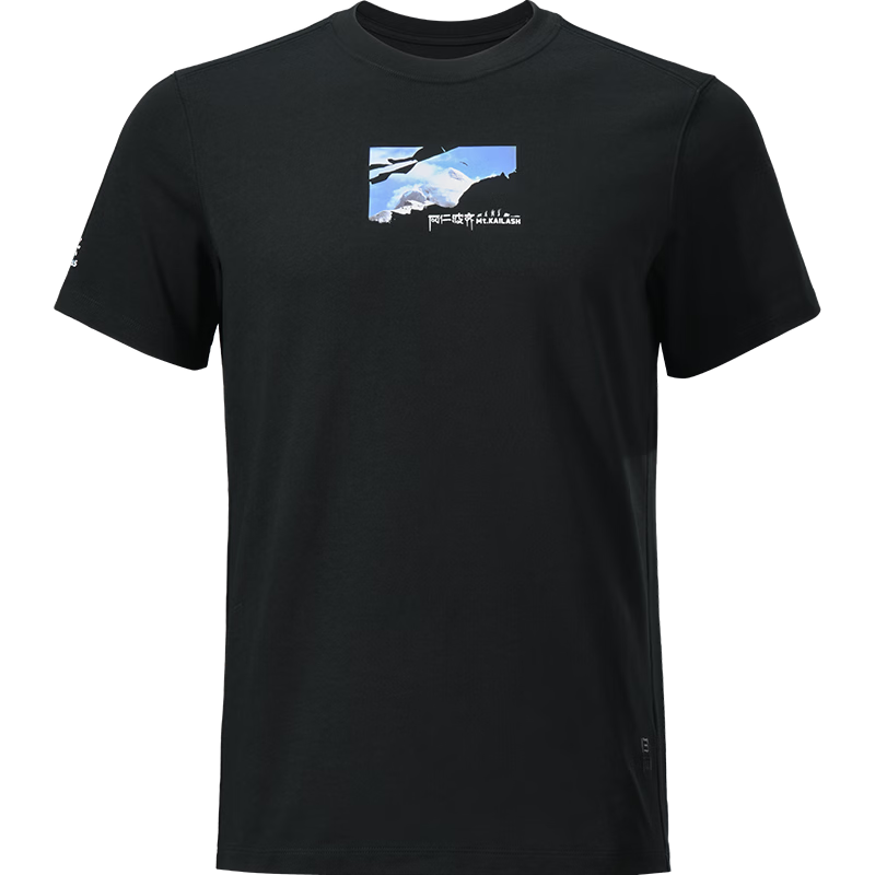 KAILAS Kailas Gang Rinpoche Cotton T-Shirt Spring Summer Outdoor Hiking Breathable Lightweight Short Sleeve