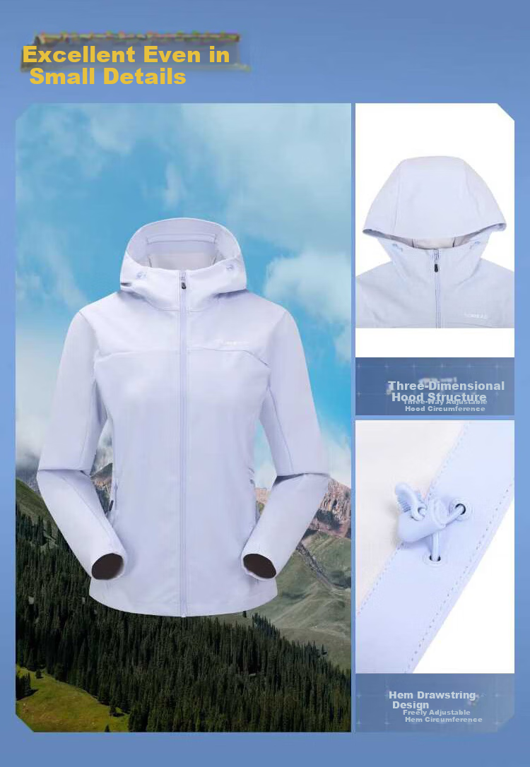 TOREAD Men's Softshell Jacket Outdoor Casual Windproof Waterproof Hiking Mountaineering TAEEAN81012 4