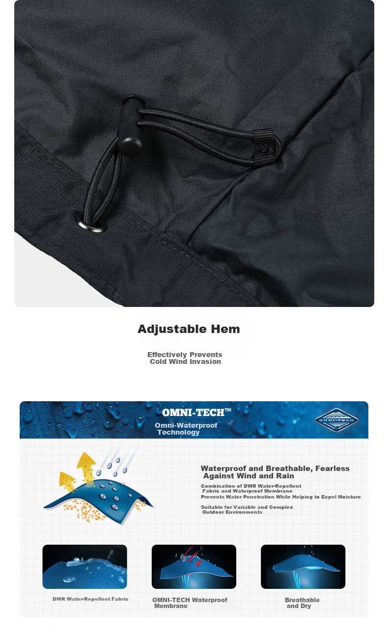 Columbia Outdoor 2025 New Waterproof Jacket for Men and Women Casual WE5369 41