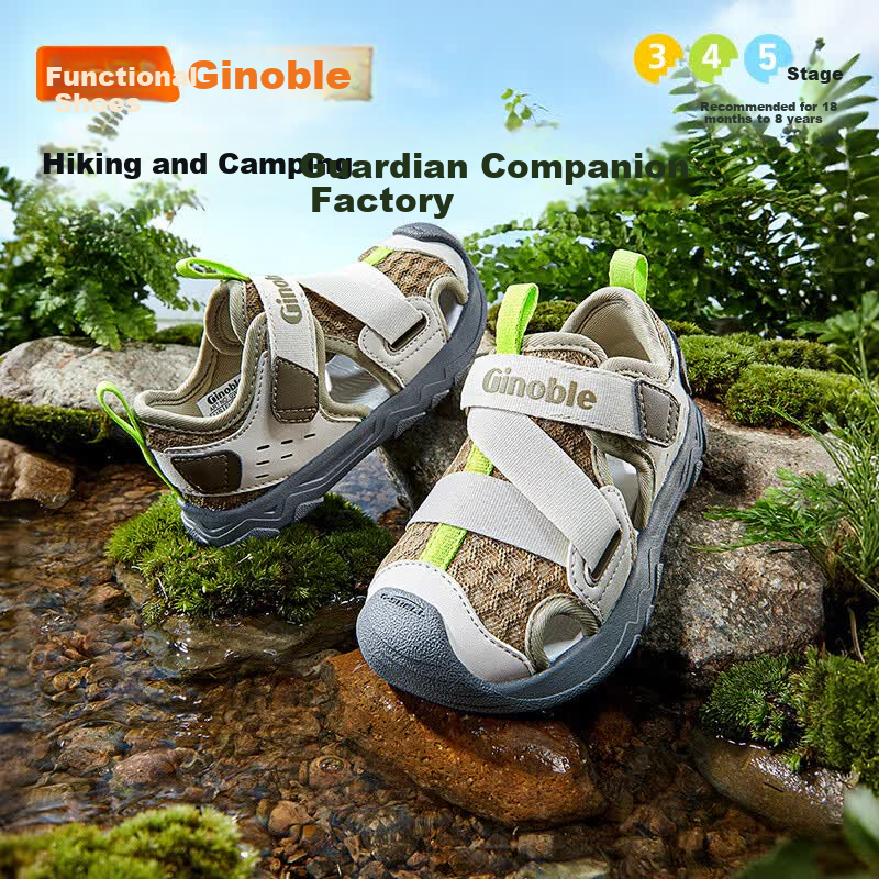 Ginoble Baby Walking Shoes 2026 Summer Breathable Sandals for Boys and Girls Ages 1-5 GW1873 Deep Cobalt Blue