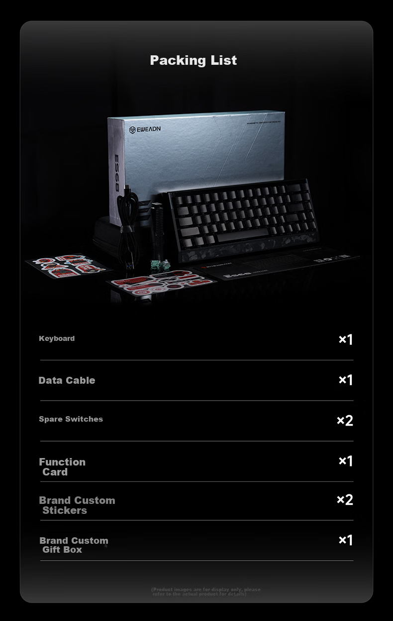 Pioneer ES68 Customizable Gaming Mechanical Keyboard with Magnetic Switches, Flagship Aluminum Alloy, Hot-Swappable Full Keys, Dual USB 3.0 Ports, 32K Polling Rate, Laptop Peripheral 15