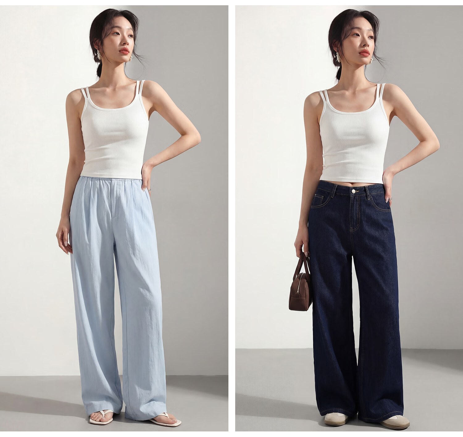 Tingmei Strap Vest [No Bra Needed] Double Shoulder Strap Women's Innerwear Can Be Worn Outside Beautiful Back One-Piece Vest 17