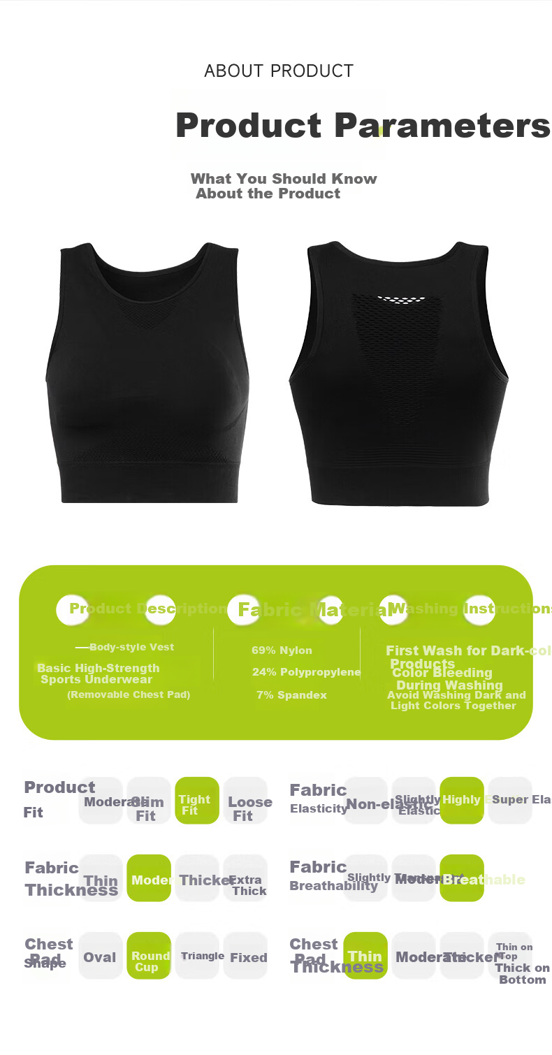 LI-NING Women's Sports Bra Running Vest Shockproof Push-Up Anti-Sagging Yoga Fitness High-Intensity Quick-Dry Lightweight 10
