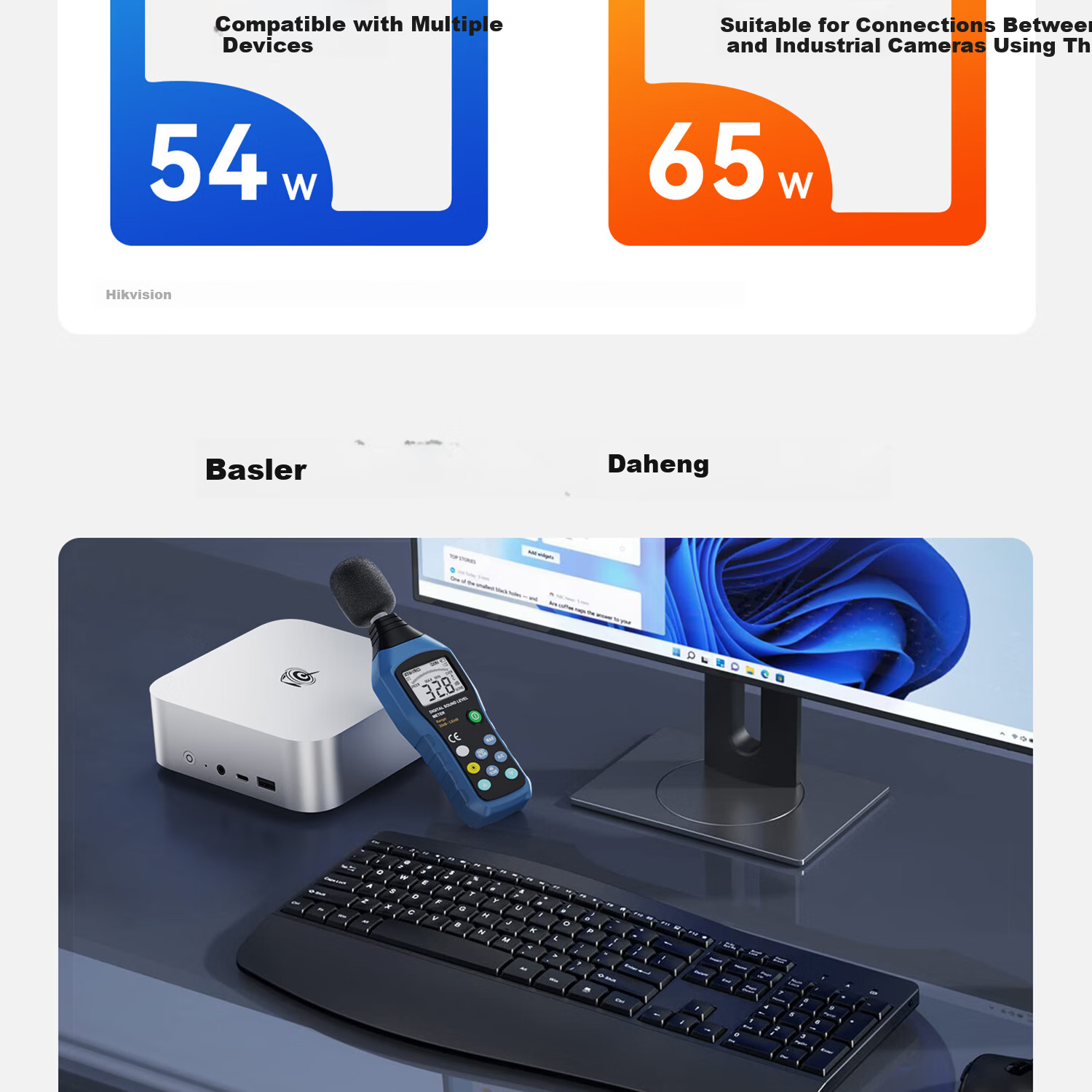 Lingke Subsidy 15% SER8 8745HS High-Performance AMD Ryzen 7 Ultra-Quiet Mini PC for Entertainment And Office Use, Frost Silver Color, 32GB RAM / 1TB Storage 10