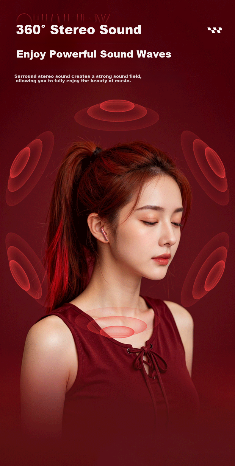 Coca-Cola CX01 Bluetooth Earbuds Semi-In-Ear True Wireless Gaming Sports Music Earphones Long Battery Life 2026 Latest Unisex Student Gift 4