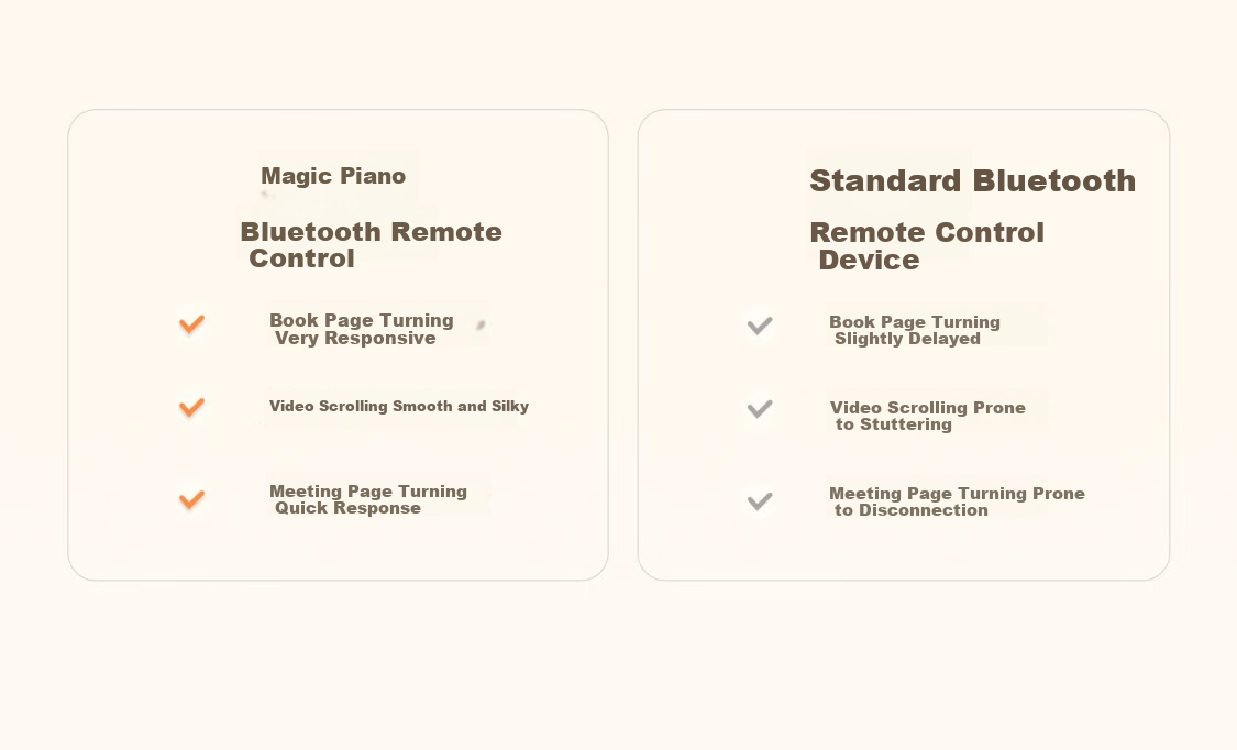 BOOX Onyx Magic Piano Bluetooth Remote Control for E-Book Reader Romantic Purple 24