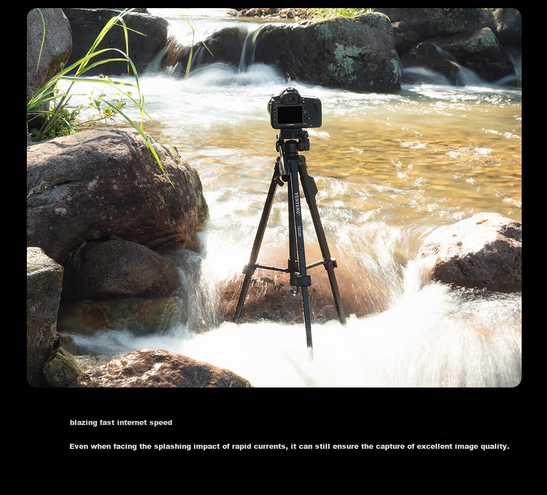YUNTENG 860 Professional Tripod with Spiked Feet, Hydraulic Head for DSLR, Mirrorless Camera, Camcorder, Smartphone, Vlog Video Shooting, Live Streaming, Outdoor Travel Photography Stand 38