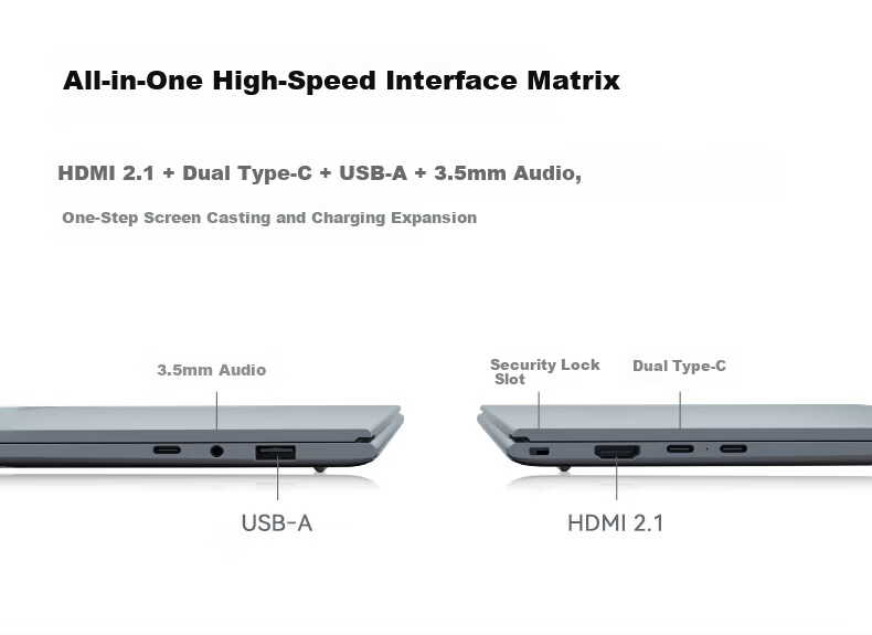 H3C New H3 MegaBook Air High-Performance Business Lightweight Laptop 14-inch Lunar Lake/32GB/1TB Local AI Long Battery Life 14