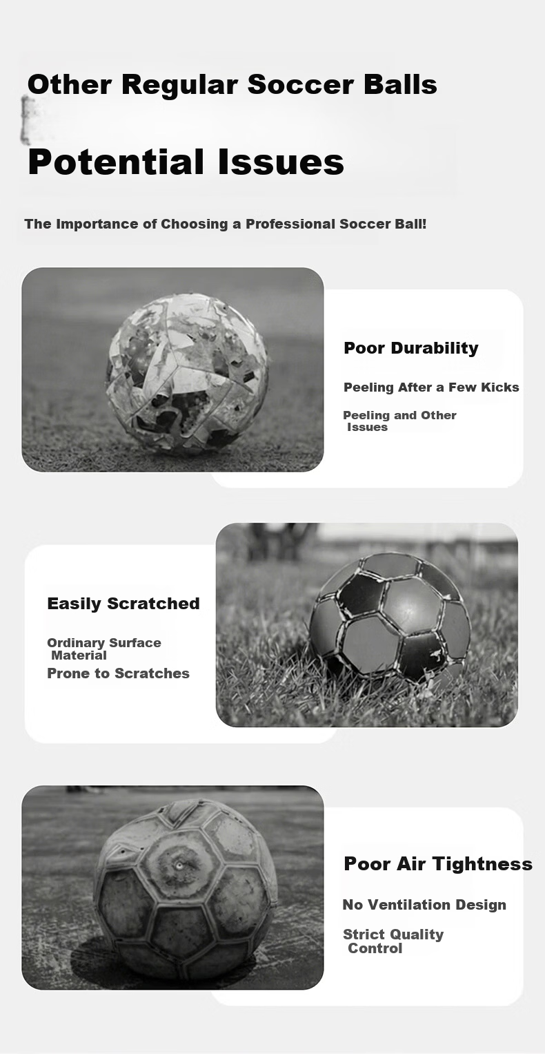 Yawang Football No.4 Children's 6-12 Years Old Primary School Special Thickened Explosion-Proof Bladder Training World Cup Black and White Size 4 Ball 2