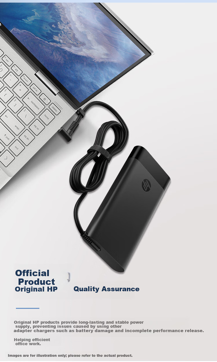 HP Original 230W Power Adapter Laptop Charger for CreateBook ZBook Studio/X Series Workstation, Battle 99 Shadow 11 Dark Shadow Elf 5