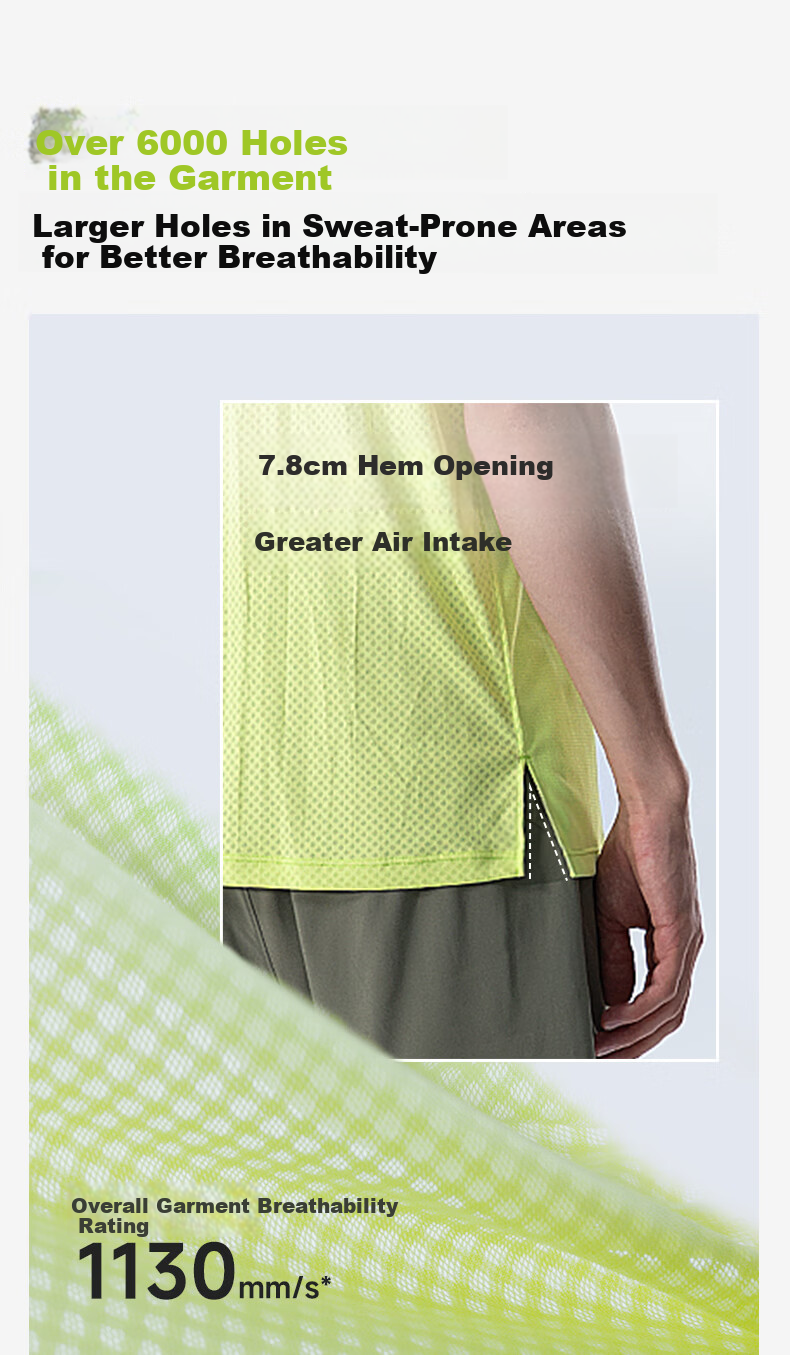 FlipBelt Training Short-Sleeve Shirt, Men's Summer Round Neck Quick-Dry Shirt, Antibacterial Breathable Silver Ion T-Shirt, Sports Running Top 3
