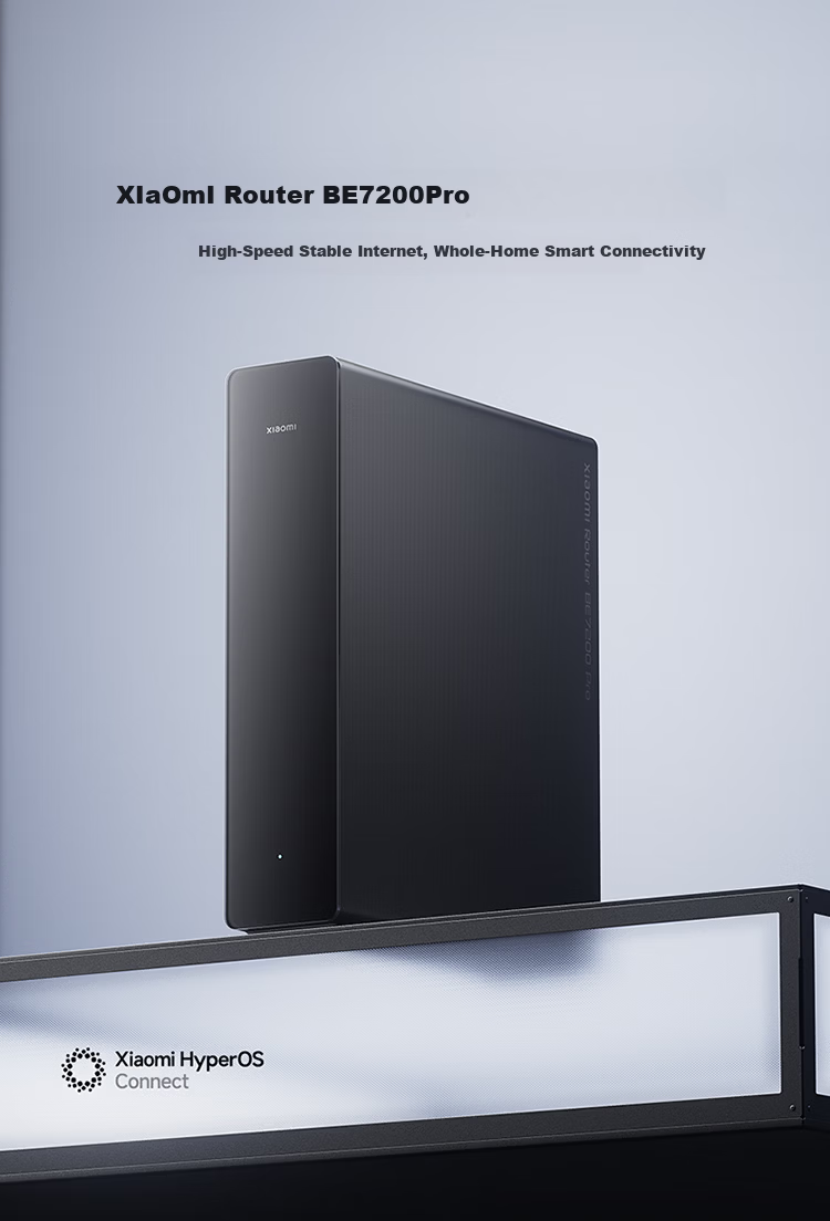 MI Router BE7200Pro [Xiaomi Phone Internet Partner] WiFi7 Full 2.5GE Ports Smart Hub Gateway Flagship Chip Home Router 1