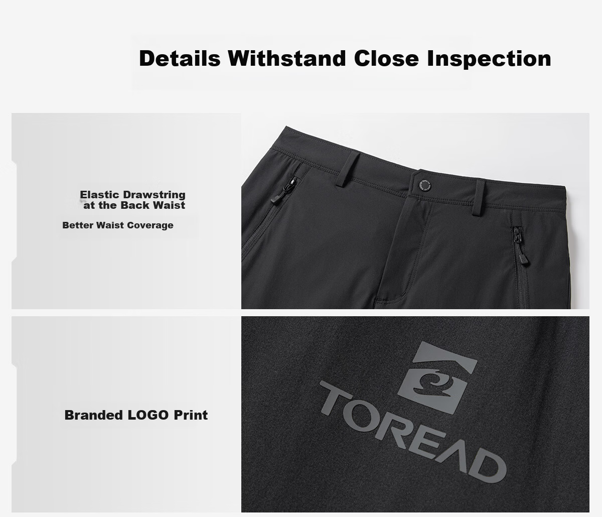 TOREAD Men's Quick-Dry Pants 26 New Sunscreen Breathable Cooling Hiking Functional Trousers TAMMAO81255 10