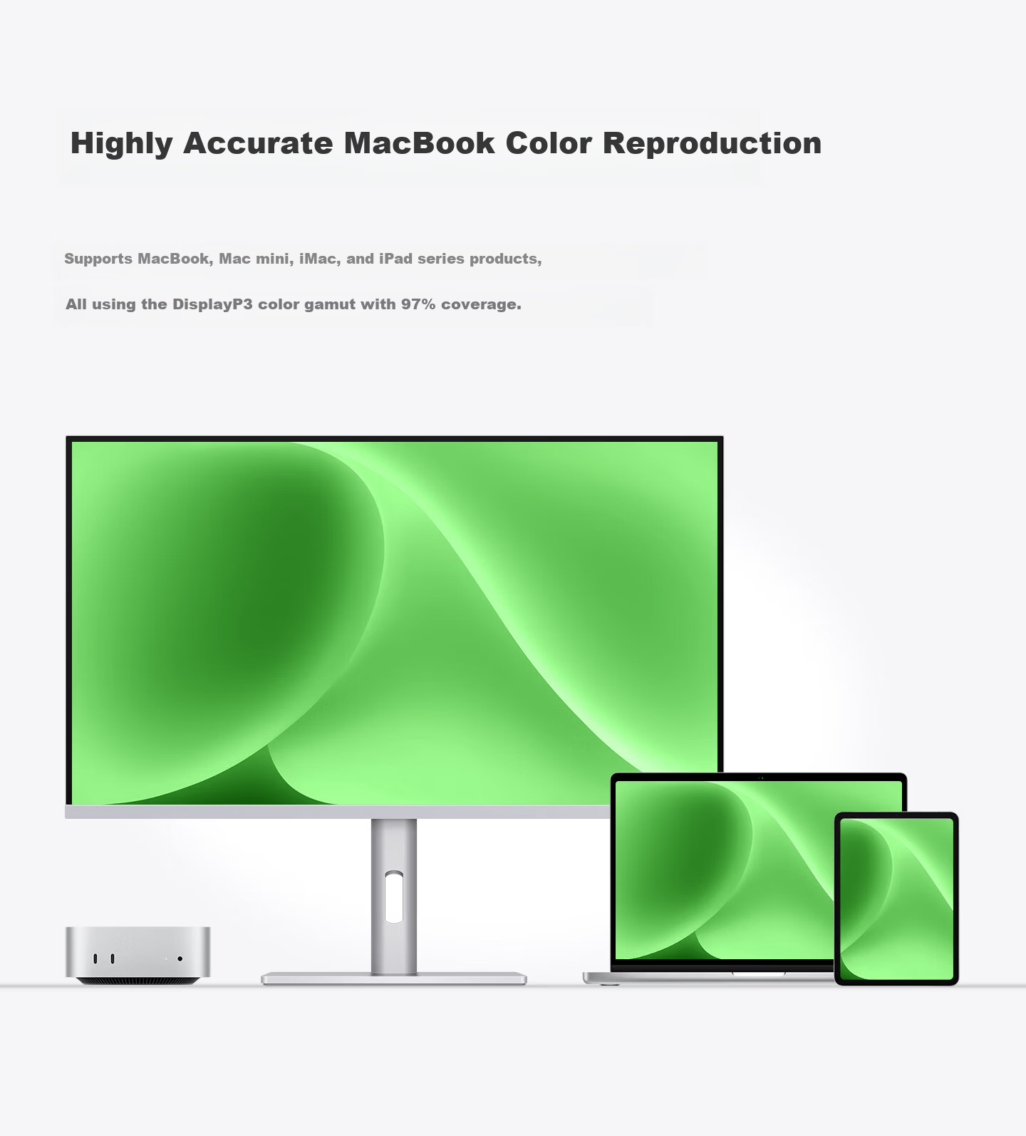 IPlaoe 32-inch 4K 144Hz Gaming Monitor Design Color Grading Editing 10bit High Color Gamut Computer External IPS Screen LG Panel High Contrast Type-C P320/pro 17