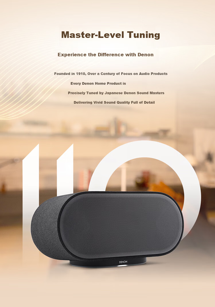 DENON HOME 600 Flagship Dolby Atmos Wireless Bluetooth HIFI Stereo Speaker Home Theater Speaker Home350 Upgrade Gift 7