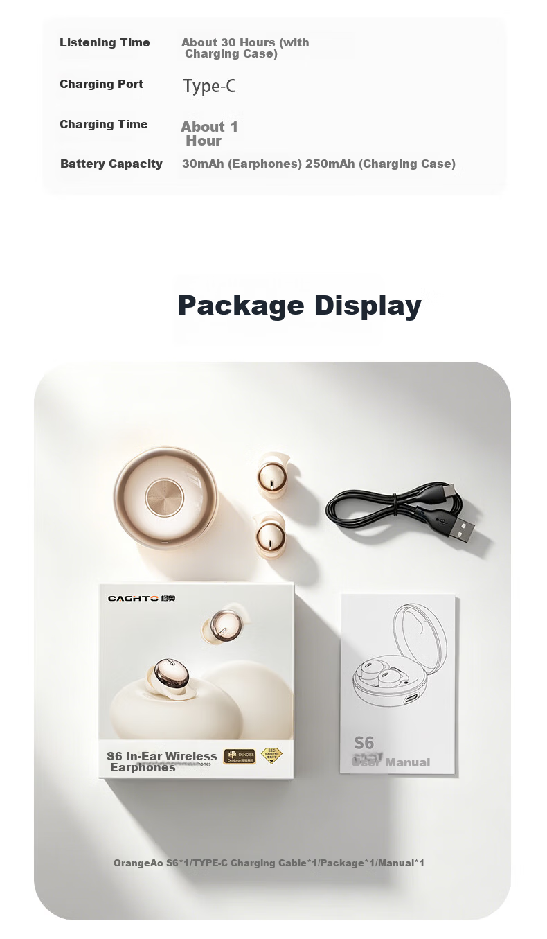 Chengao Sleep Headphones Deep Sleep Pod Bluetooth Earphones Wireless Noise-Cancelling Sleep Earplugs Invisible Compact Side-Sleeping Compatible S6 Purple 21