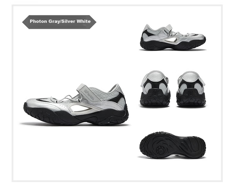 361° Women's Sports Sandals Summer New Ballet Soft Elastic Mary Jane Shoes 682626771-2 25