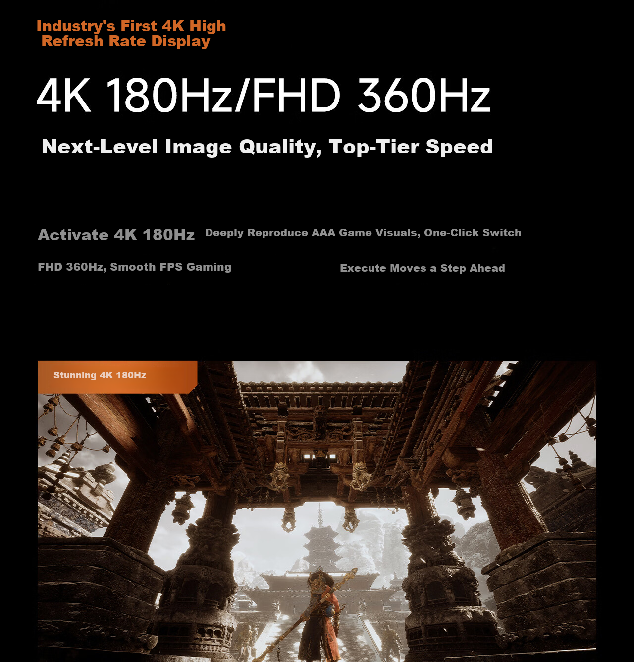 Hisense G7 PRO27 model 27-inch 3A Original Art Black Obsidian Screen 1152 Zones MiniLED 4K 180Hz Dual Mode 360Hz Moonlight Gray Gaming Monitor 8