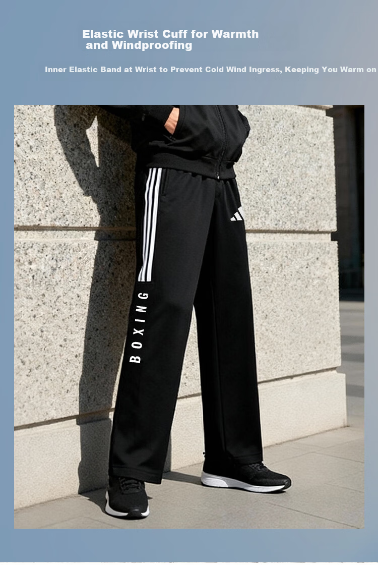 Adidas Men's Spring Summer Sports Knit Casual Comfortable Outdoor Running Training Pants 6
