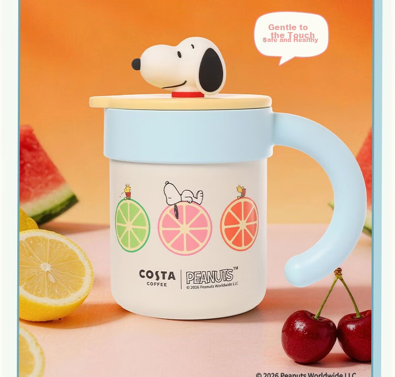 COSTA 2026 New Snoopy Series High-Value Insulated Mug for Men and Women Gift for Wife 5