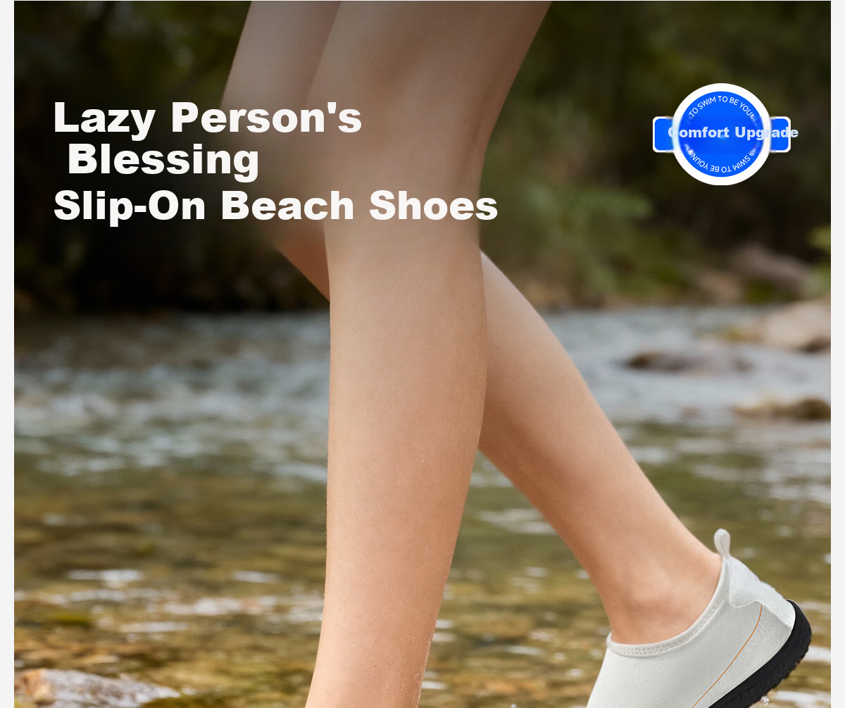 361° Men's Beach Shoes Swimming Shoes Outdoor Creek Shoes Non-Slip Anti-Puncture Adult Barefoot Skin-Friendly Diving Water Shoes 2