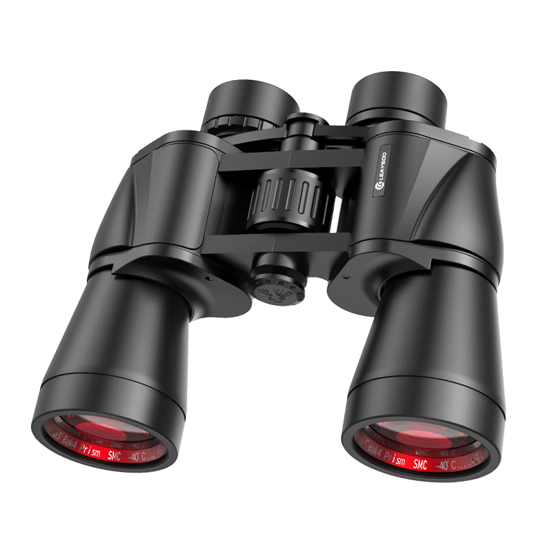 Leaysoo Cool Vision 10X50 Large Eyepiece HD High-Power Wide-Angle Outdoor Concert Low-Light Night Vision Binoculars with Smartphone Adapter