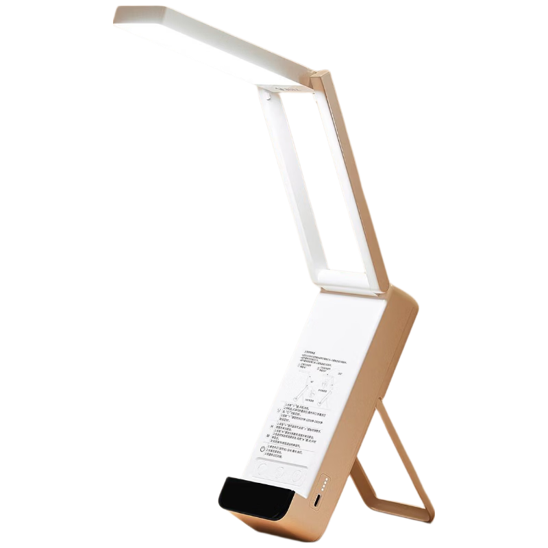 Boraer Rechargeable Eye Protection Desk Lamp Student Study Lamp Reading and Writing Children's Desk Reading Lamp Office Work Lamp