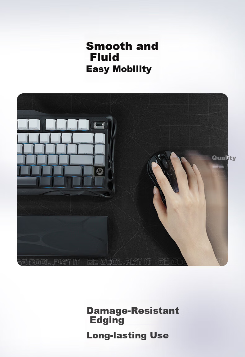 GravaStar Keyboard Accessory, White Keyboard Handrest, Free Gift 6