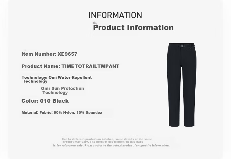 Columbia Men's Outdoor UPF50 Sun Protection Water-Repellent Quick-Dry Hiking Woven Pants XE9657 3