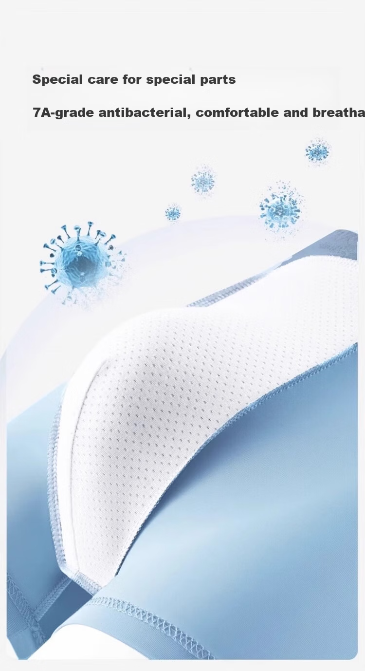 Dr. Chu Disposable Men's Ice Silk Seamless Sterilized Boxer Shorts Large Size Breathable Travel Wash-Free Daily Portable 4