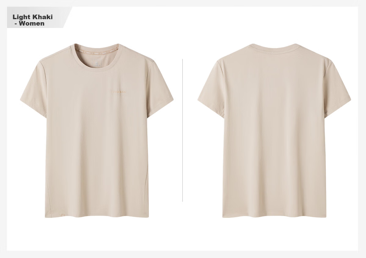 TOREAD Women's Quick-Dry T-Shirt 26 Spring Summer New Cooling Breathable Sun Protection Outdoor Sports Functional Short Sleeve TAJJBO82718 26
