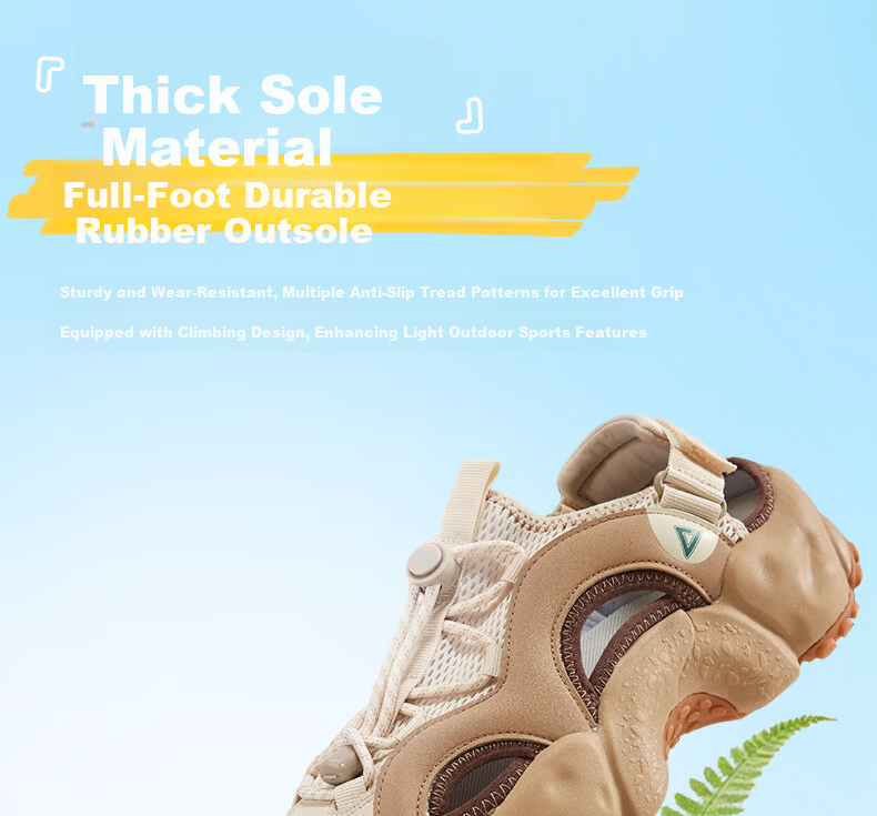 PEAK Taiji Beigou Men's Summer Soft Elastic Height-Increasing Casual Sports Sandals Thick-Soled Wear-Resistant Creek Shoes DL2620477 9