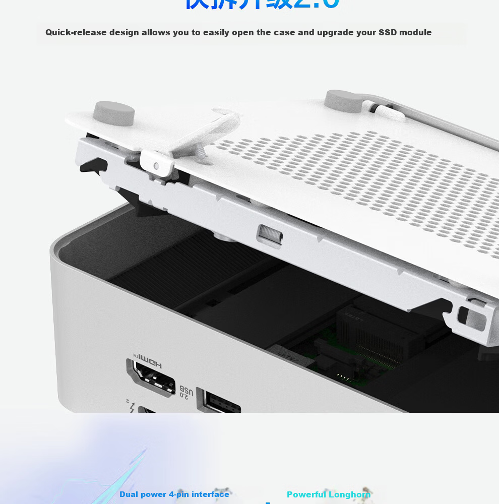 ASUS NUC15 Pro+ Mini PC National Subsidy High-Performance OpenClaw AI Office Desktop Computer (Ultra9-285H 32GB 1TB Win11) 15