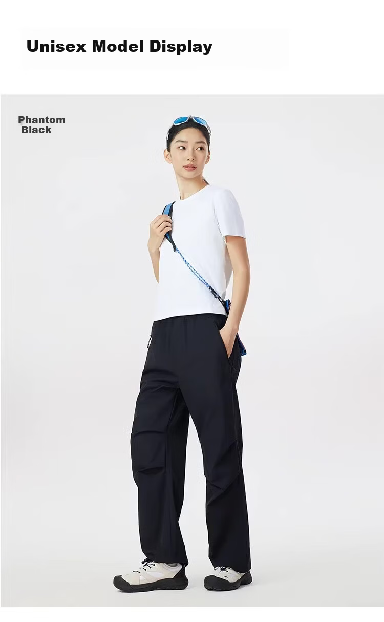 CAMEL Outdoor Quick-Dry Military Pants Women Spring Summer Breathable Cooling Sun Protection Wide-Leg Sports Hiking Mountaineering Pants Men 3032 10